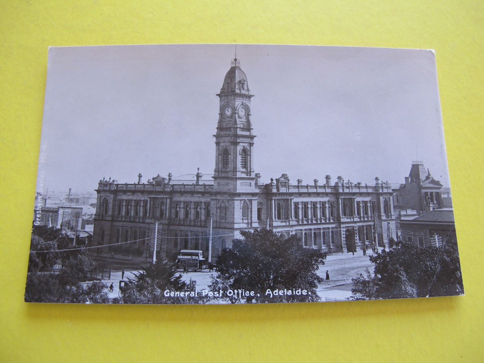General Post Office Adelaide South Australia RPPC Postcard Antique