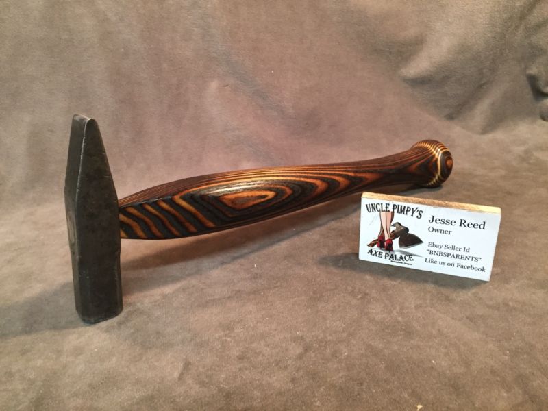 Vintage 16oz cross peen blacksmith hammer custom JESSE REED baseball