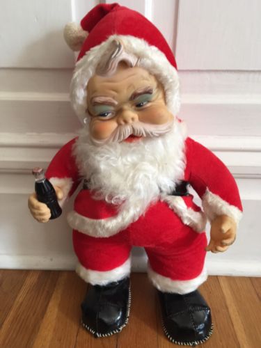 vintage rushton santa claus doll
