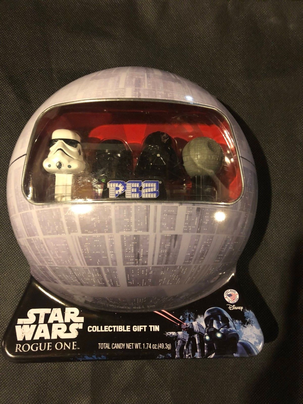 star wars pez tin