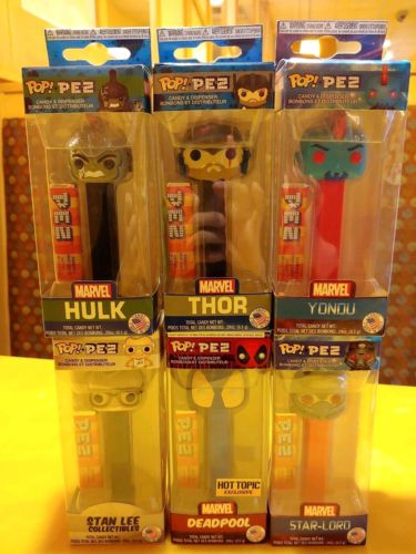 funko pop pez marvel