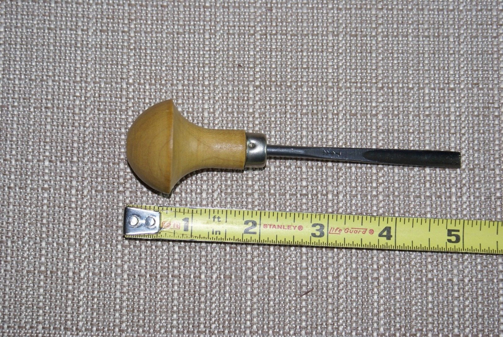 Pfeil Swiss Made Wood Carving Chisel 7 Slightly Curved 1/8" Cut x 5" Long Antique Price