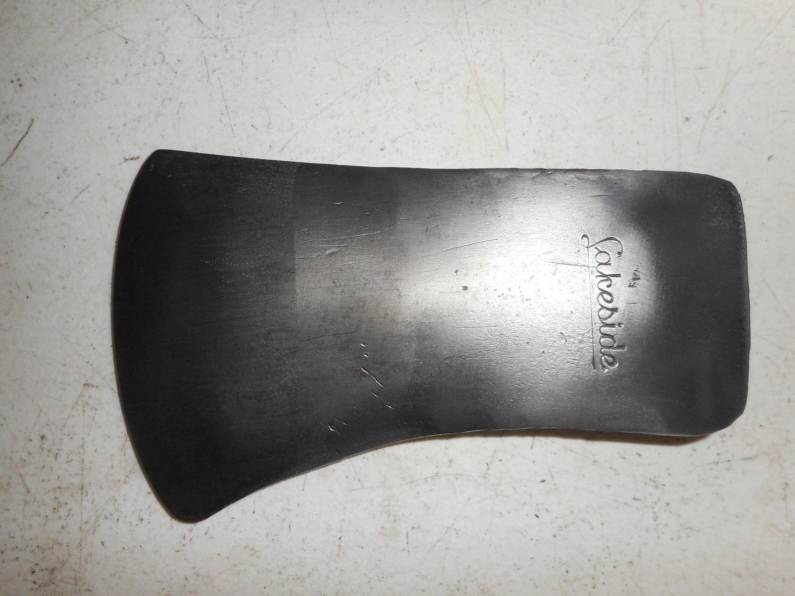 Vintage 3 1/2 lb Lakeside Single Bit Axe Head Woodmsna Firewood