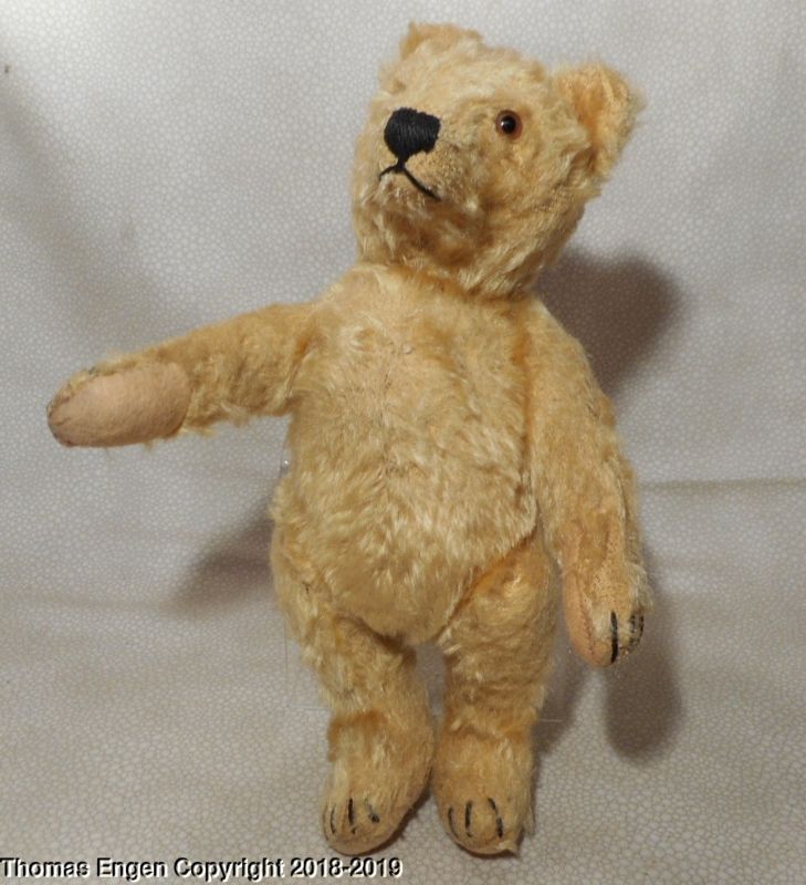 Antique Teddy Bear Jointed Golden Mohair 9.5 Inches Steiff? Bing ...