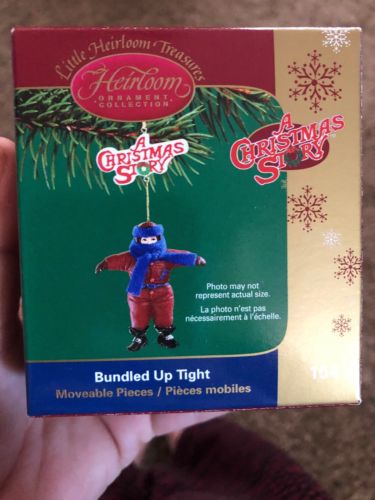 Carlton Cards Christmas Story Bundled Up Tight Ornament Nib Antique Price Guide Details Page