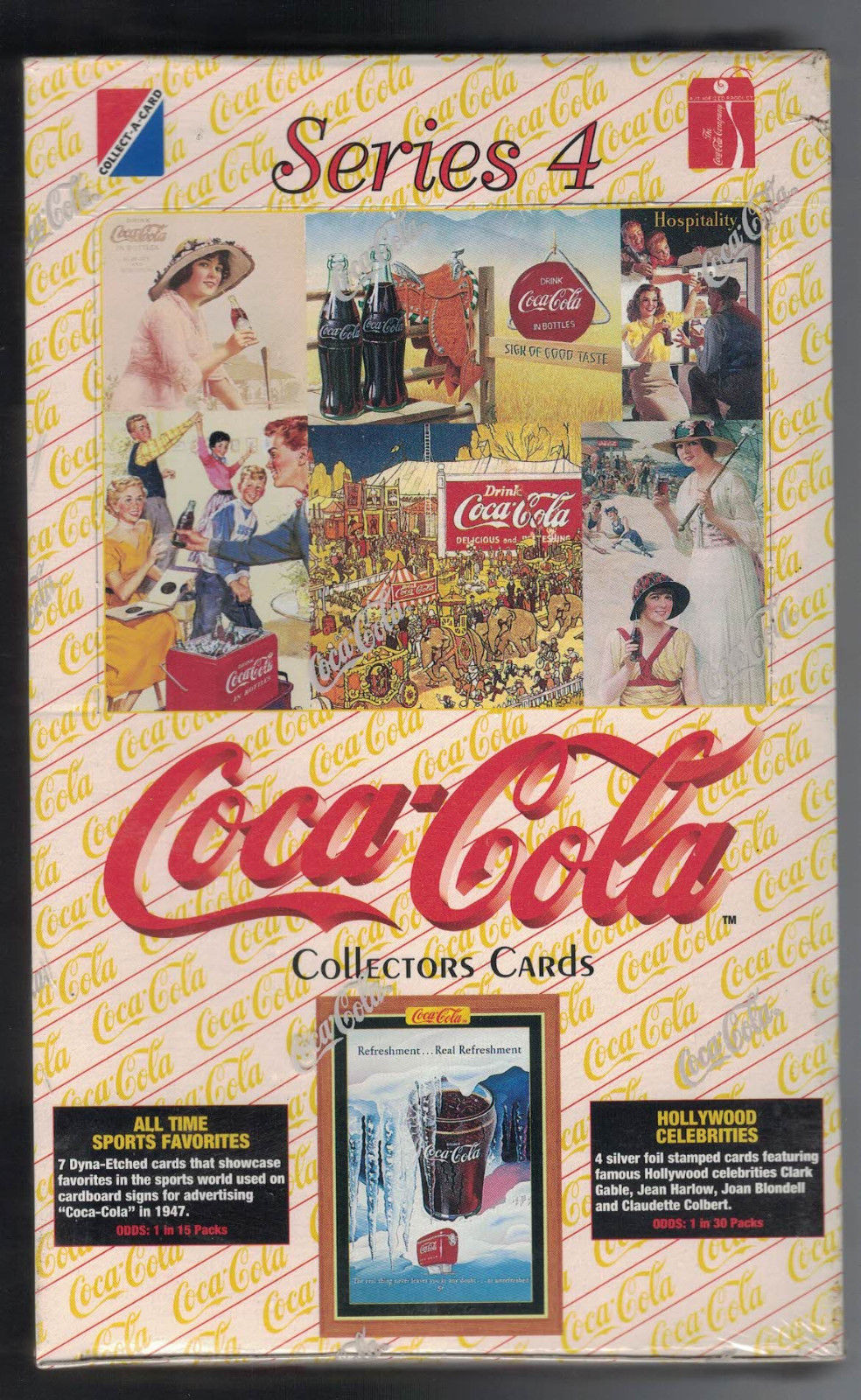 COCA COLA COLLECTORS CARDS UNOPENED 2 BOX LOT SERIES 3 AND 4 SEALED BOXES Antique Price Guide