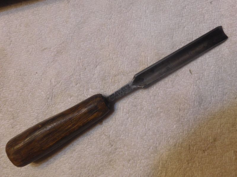 Vintage W. Butcher Cast Steel Gouge Chisel 1/2