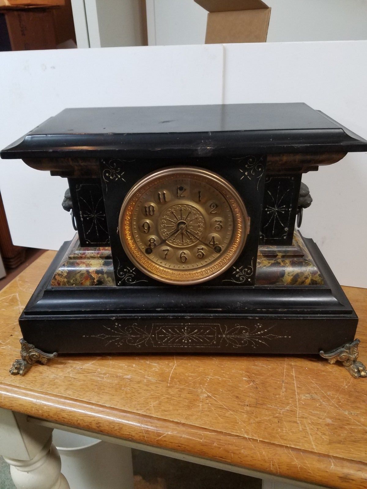E. N. Welch All Wood Mantel Or Shelf Clock Antique Price Guide