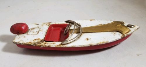 Vintage 1950''s Metal Toy Boat -- Antique Price Guide Details Page