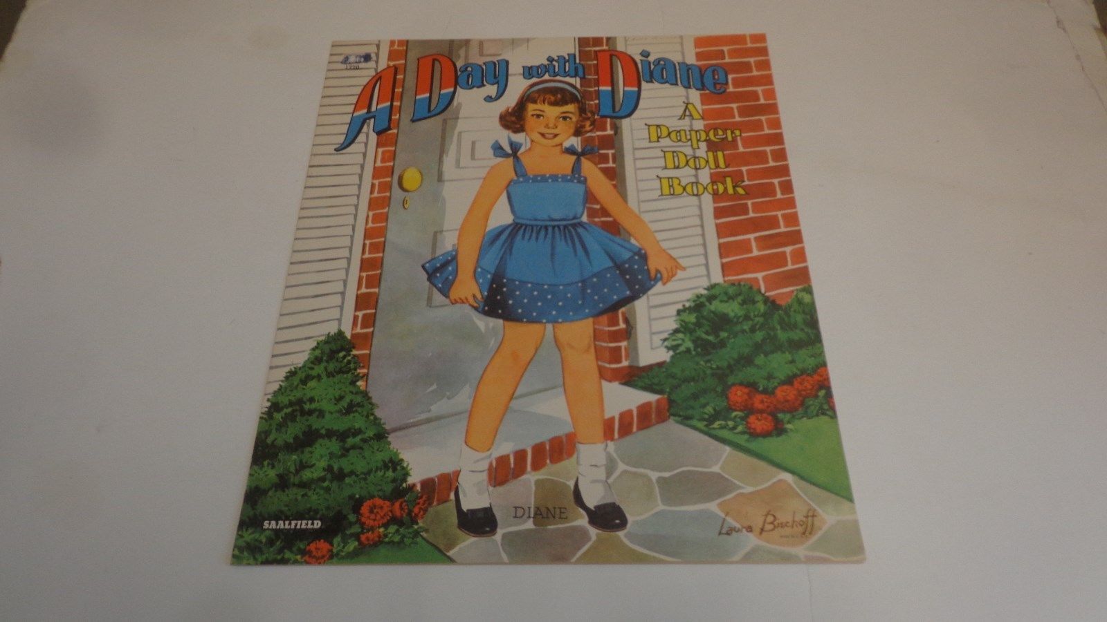 C 1950s A Day With Diane Paper Doll Book Unused Uncut Antique Price Guide Details Page