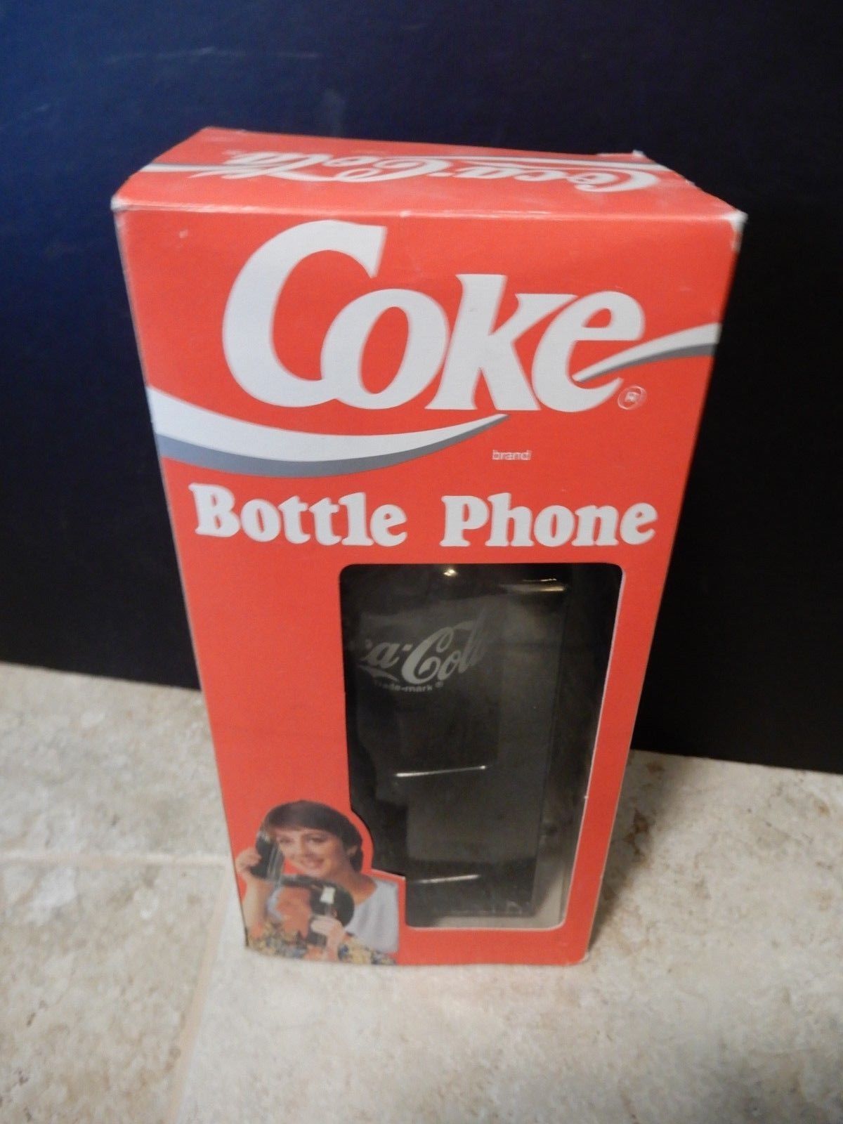 VTG Original CocaCola Bottle Phone Model AR 5000 Coke NIB Telephone