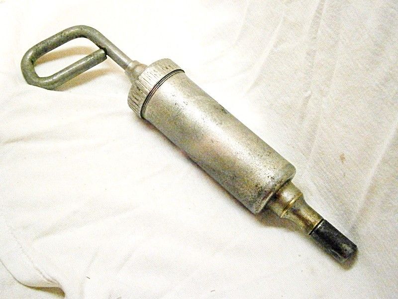 Vintage Ford Model T or A Tool Kit Grease Gun Antique Price Guide Details Page