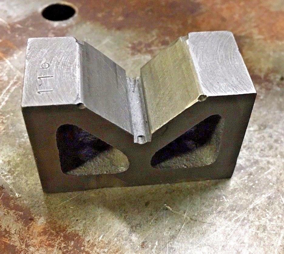 Machinist Vee V Block Milling Machine Drill Press Round Fixture Gun