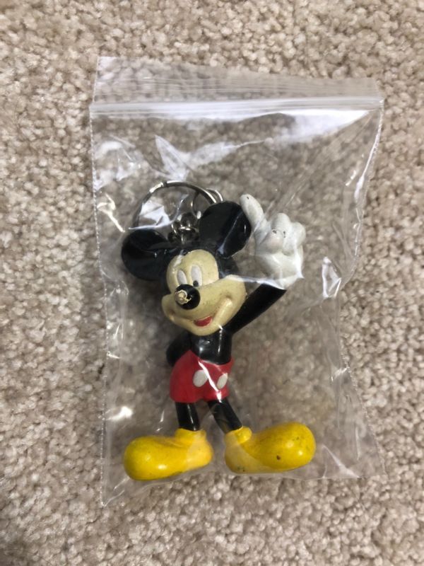 Vintage Mickey Mouse Keychain
