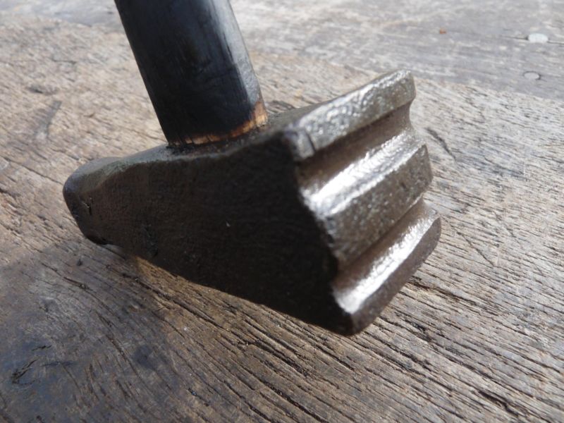 Small Unusual 1/4" Double Top Swage Hammer