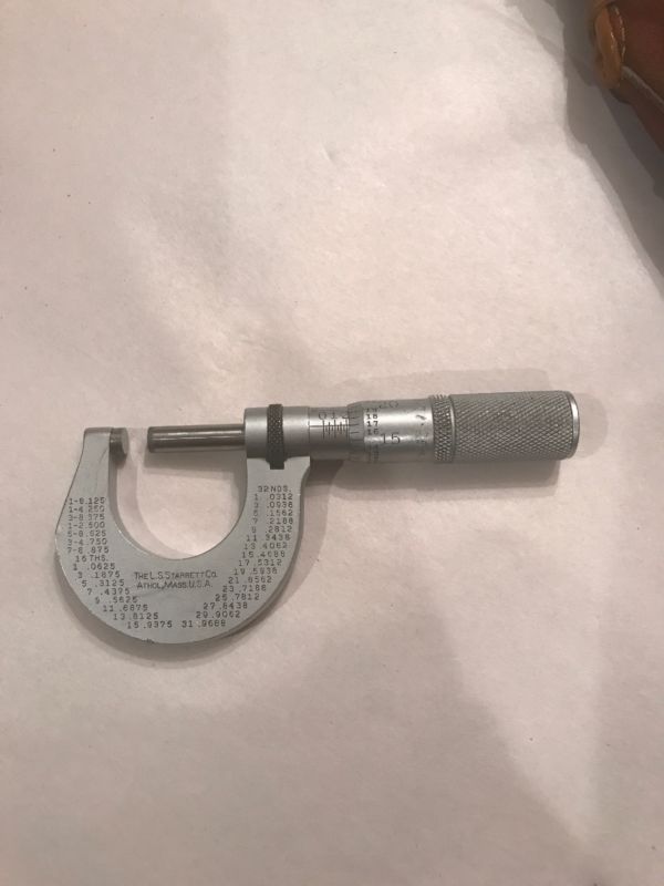 Vintage L.S.Starrett Co. No. 230 Micrometer Caliper Antique Price