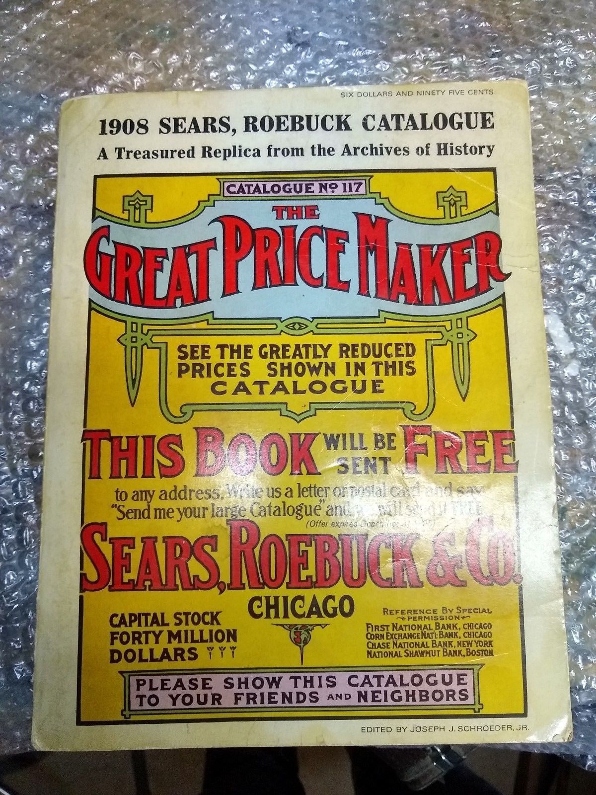 Old Catalog, Sears, Vintage, Good Condition Antique Price Guide