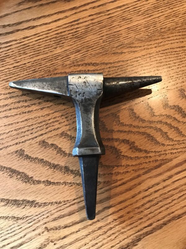 Vintage Blacksmith Tool Anvil Bick/Jewerly Anvil Hanbmade with Makers