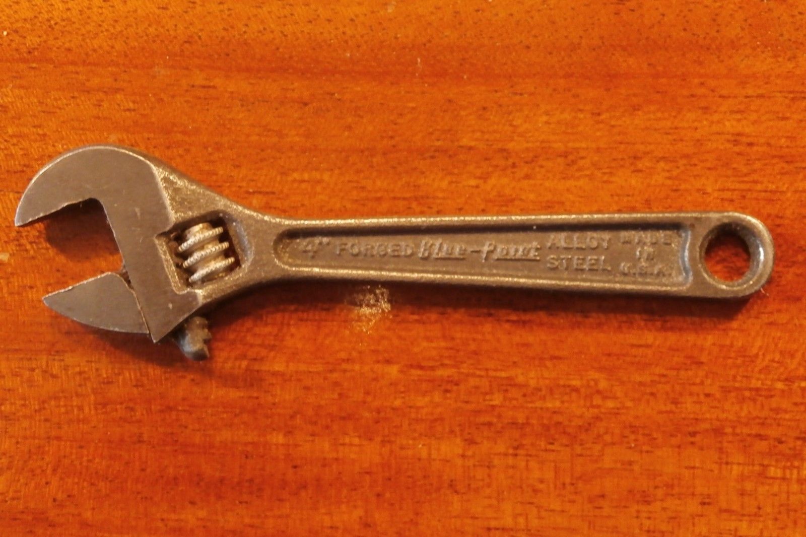 Vintage/Early "SNAPON" "BLUE POINT" 15 4" Adjustable Wrench Antique Price Guide Details Page