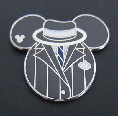 Great Movie Ride Gangster Cast Costume 2015 Hidden Mickey Disney Pin Completer Disneyana Attraction Ride Pins