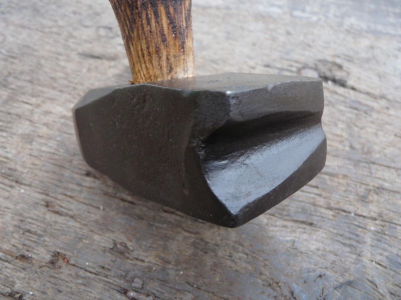 Unusual Tapering Top Swage Hammer Antique