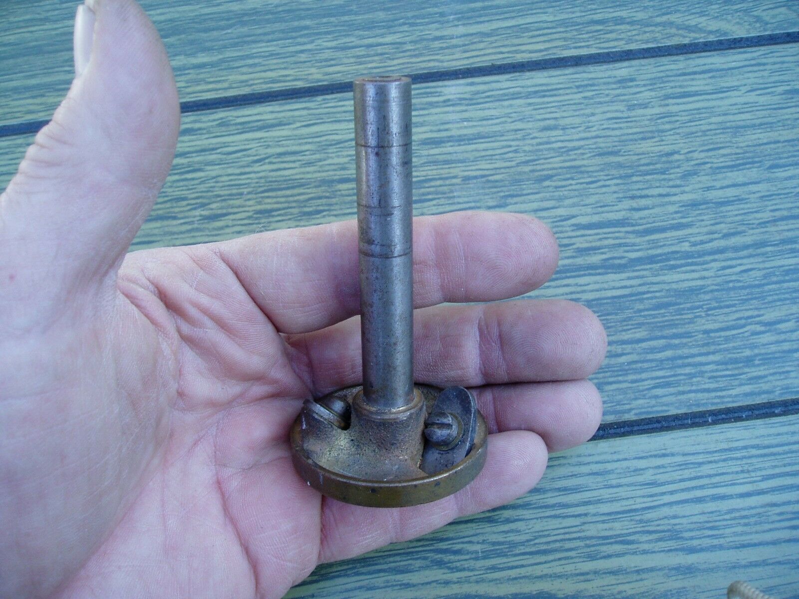Vintage Rotary Wood Planing or Spot Face Tool, 1/2" arbor, brass head Antique Price Guide
