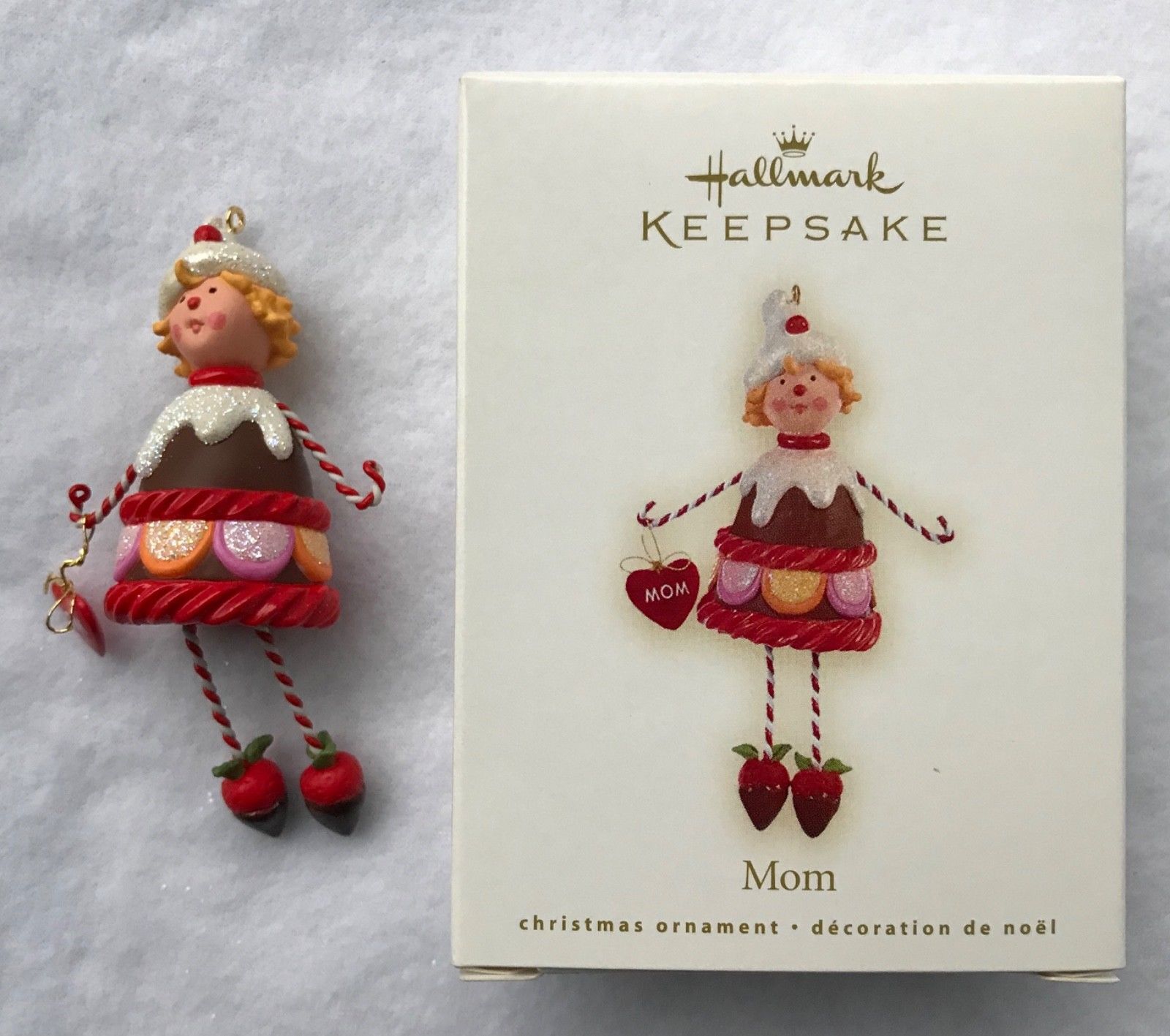 2008 Hallmark Mom Ornament CANDY MOM NIB Antique Price Guide Details
