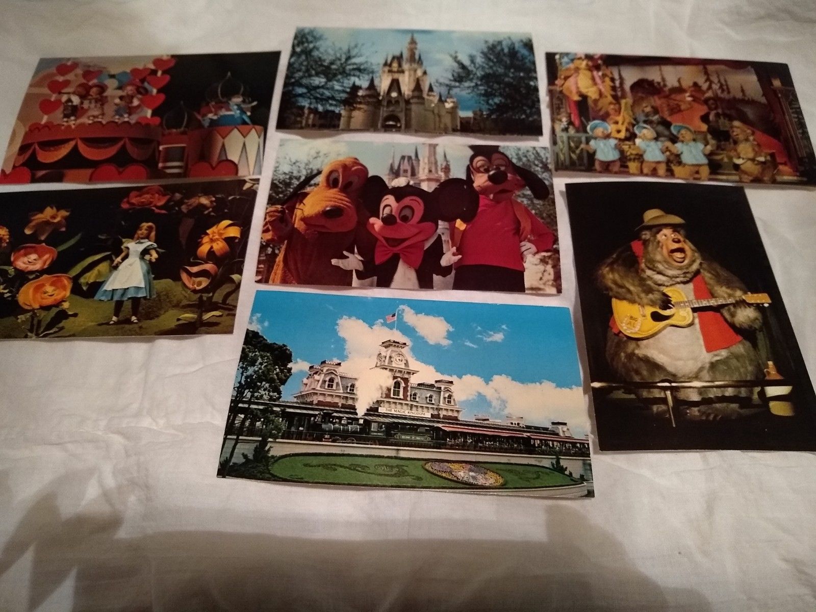 Vintage Disney World Postcards Antique Price Guide Details Page