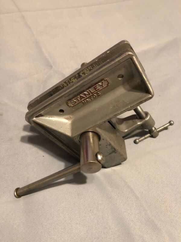 Vintage Stanley 702 Clamp On Wood Vise Antique Price Guide Details Page