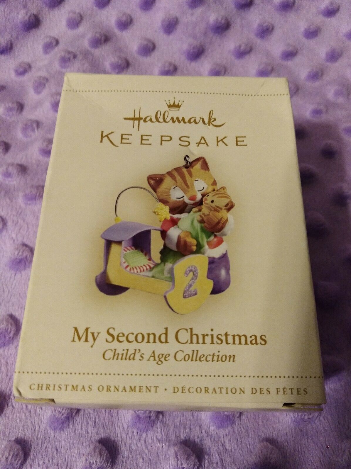 Hallmark Keepsake Ornament My Second Christmas Child''s Age