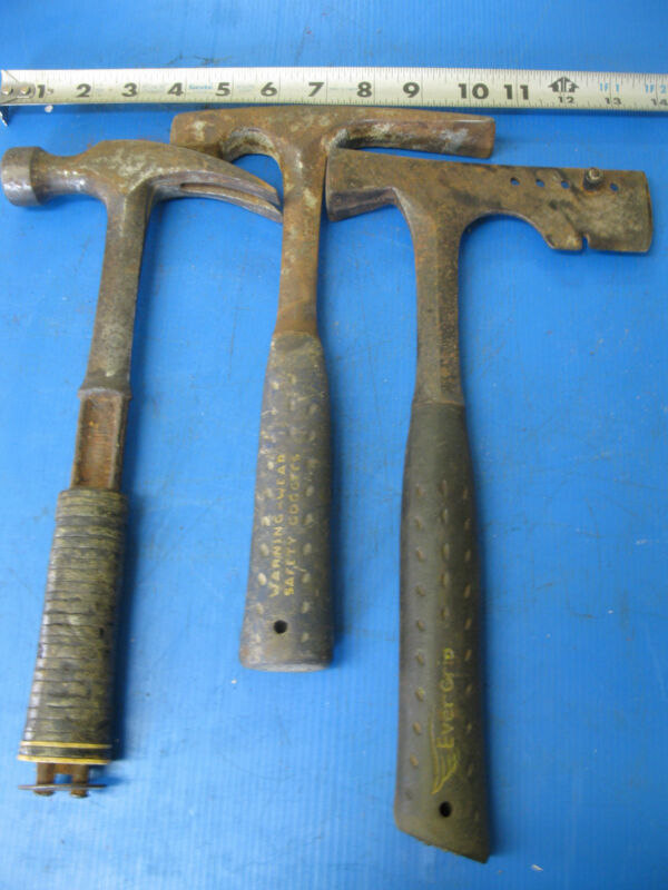 Vintage Estwing Claw Rock Shingle Hammer Antique Price Guide Details