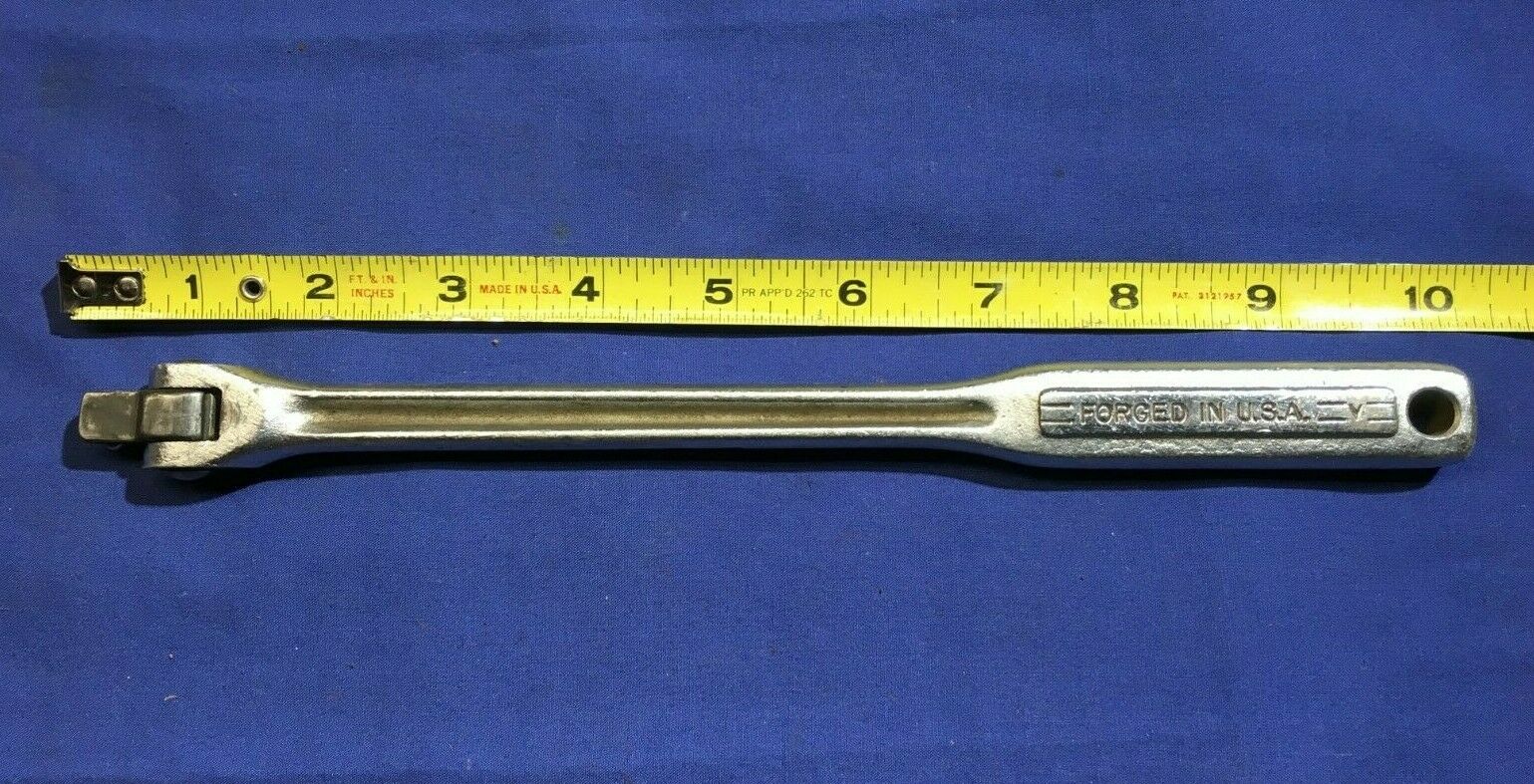 USA Made Craftsman 3/8" drive 10" Breaker bar =V= series Flying V