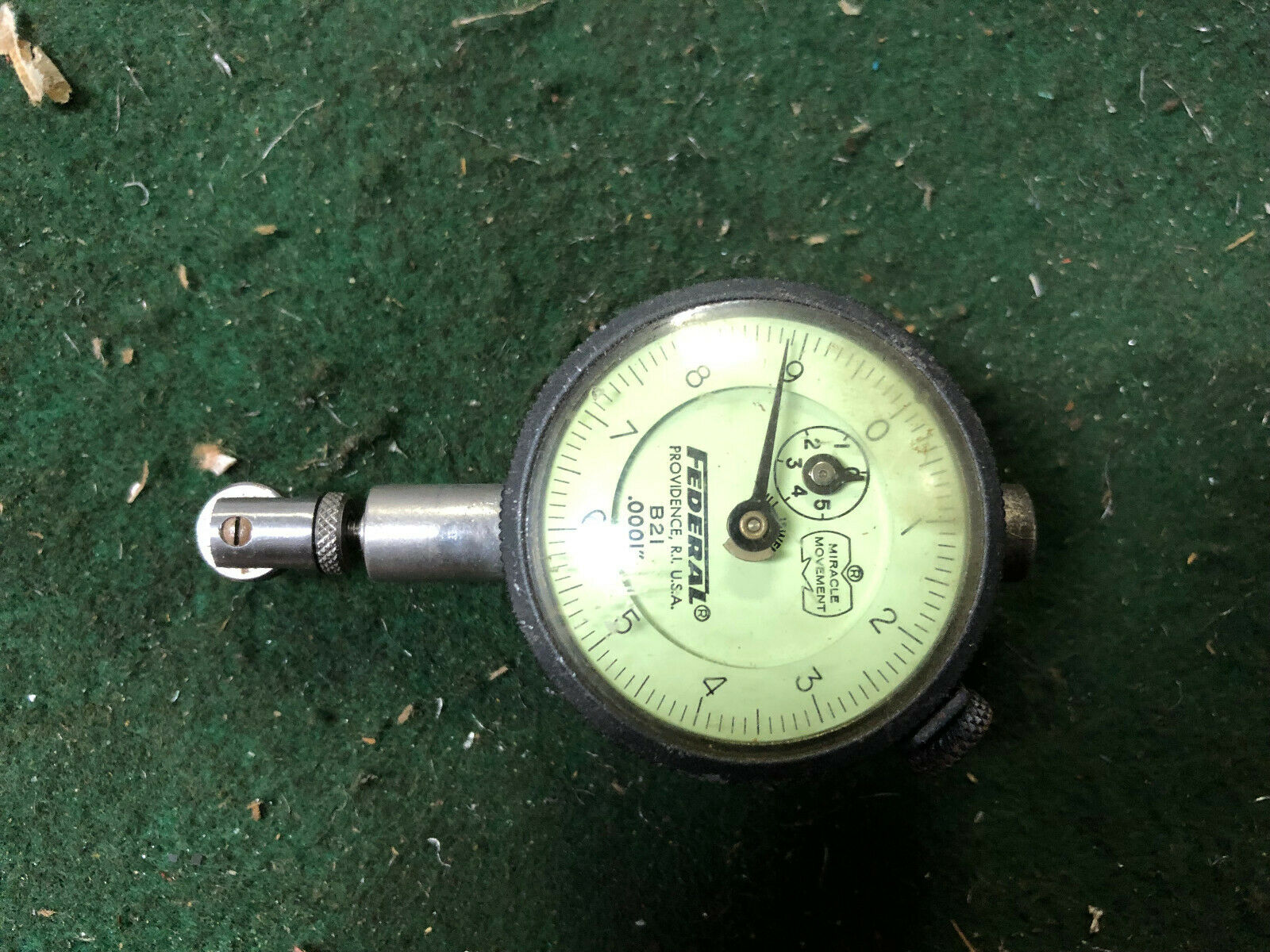 MACHINIST TOOLS LATHE MILL Machinist Federal Dial Indicator Gage Gauge