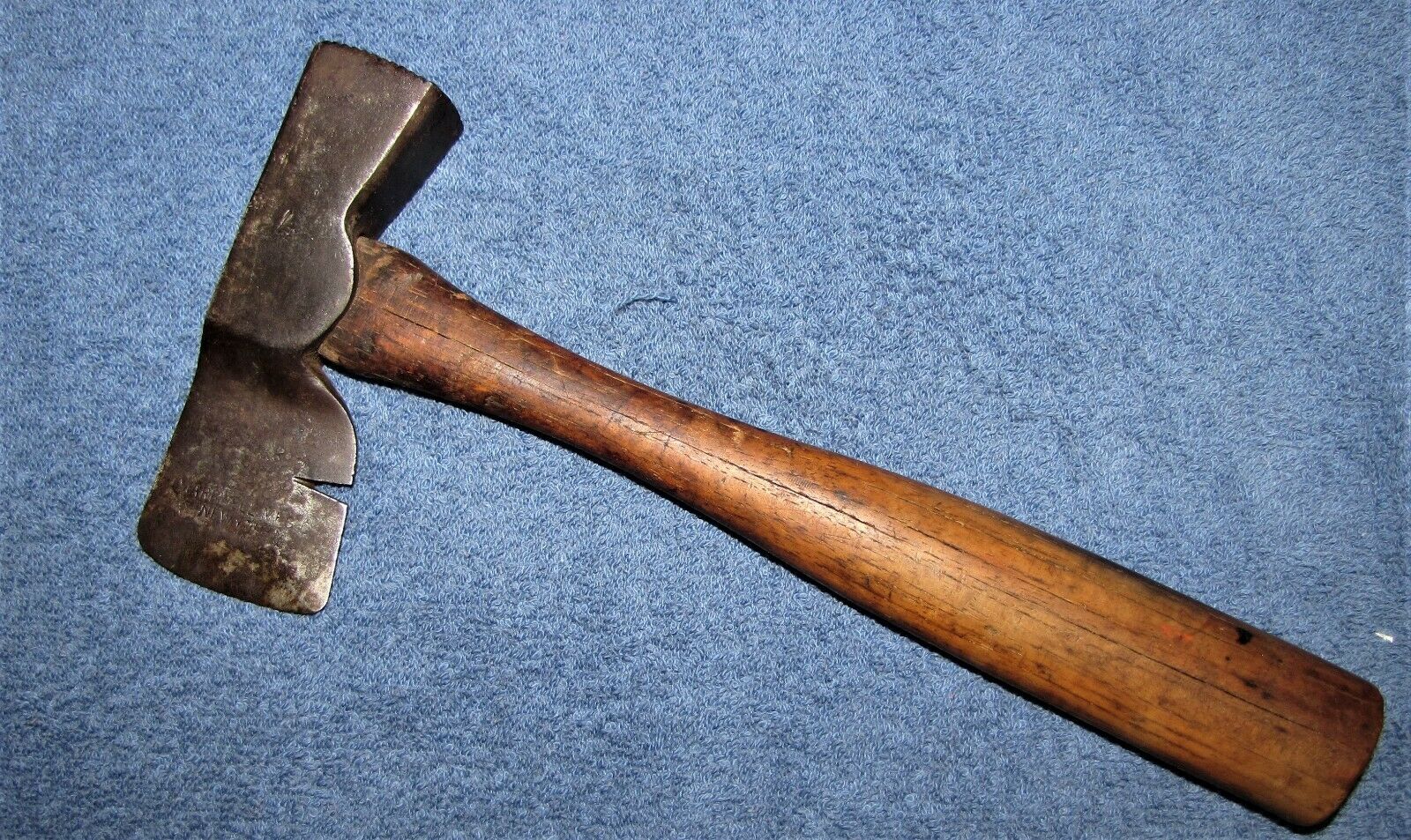 Vintage Markwell Roofing Hatchet Head Very Tight to 9" Handle Made