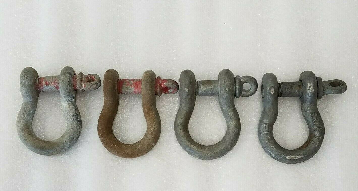 VINTAGE Log Chain Connectors Screw in Pin Connectors Clevises