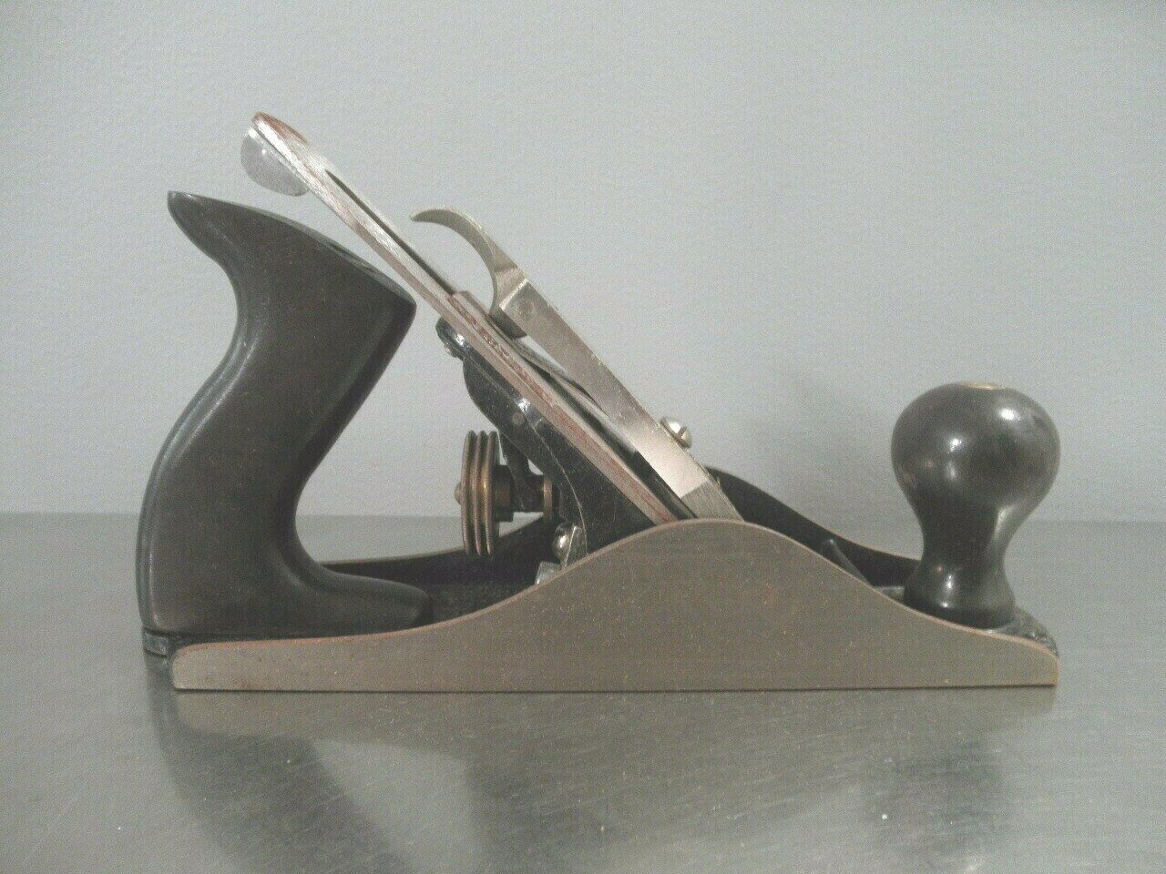 VINTAGE 1930''s STANLEY BAILEY NO. 4 SMOOTH BENCH PLANE IN ORIGINAL BOX ...