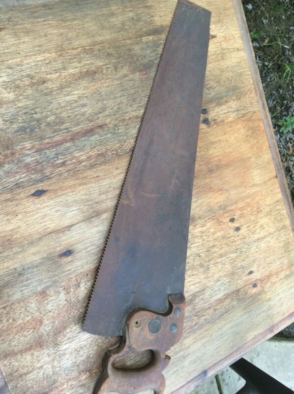 VINTAGE HENRY DISSTON HAND SAW Antique Price Guide Details Page
