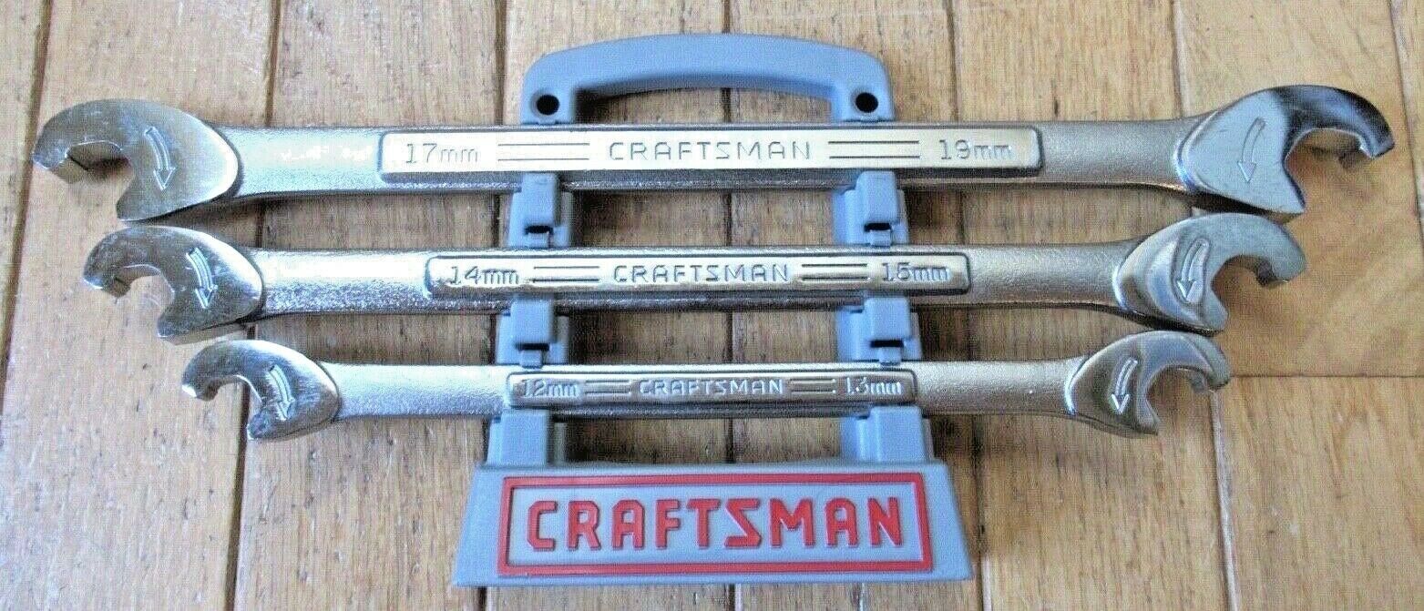 Craftsman U.S.A. VA Series Set of (3) Metric Extreme Grip Speed Wrenches Antique Price
