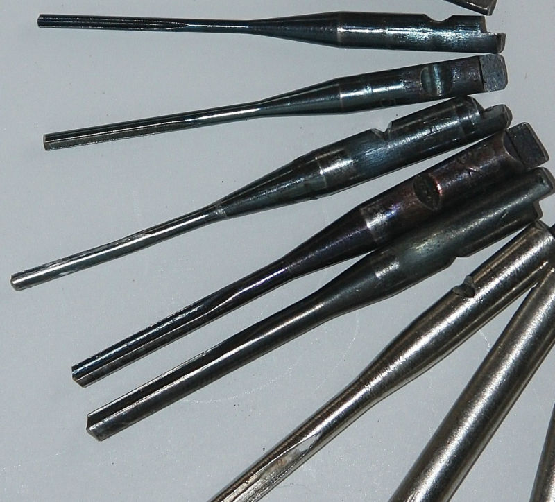 Stanley Yankee, 7 drill bits for push twist drill No.41 and 46