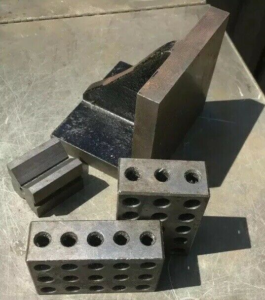 Machinist Tools Lathe Tools Machinist Set Up Blocks And Parallel Blocks 02 Qqs