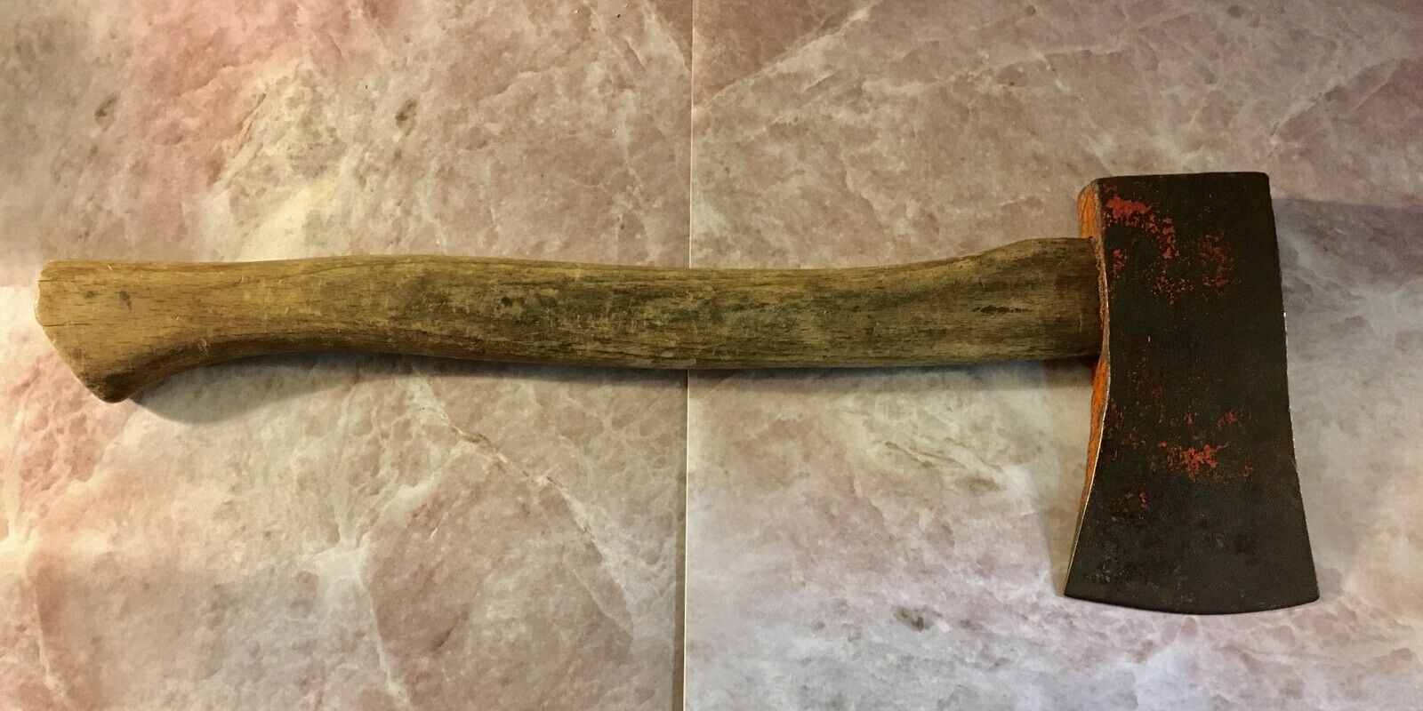 VINTAGE SANDVIK HATCHET SWEDEN 0.6 / 1 1/4 ORIGINAL HANDLE LOGGING