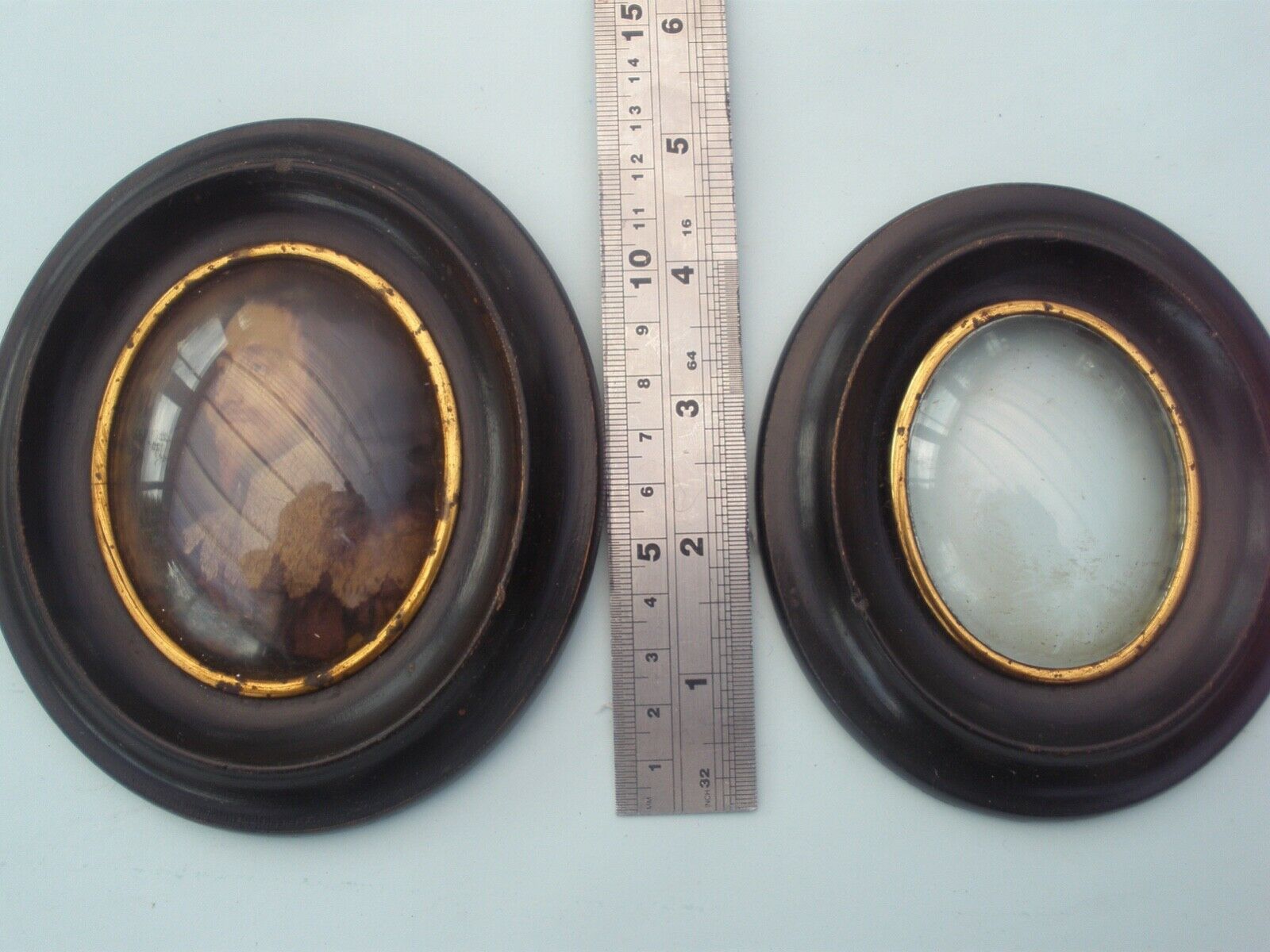 antique domed glass picture frames pair of Antique Price Guide