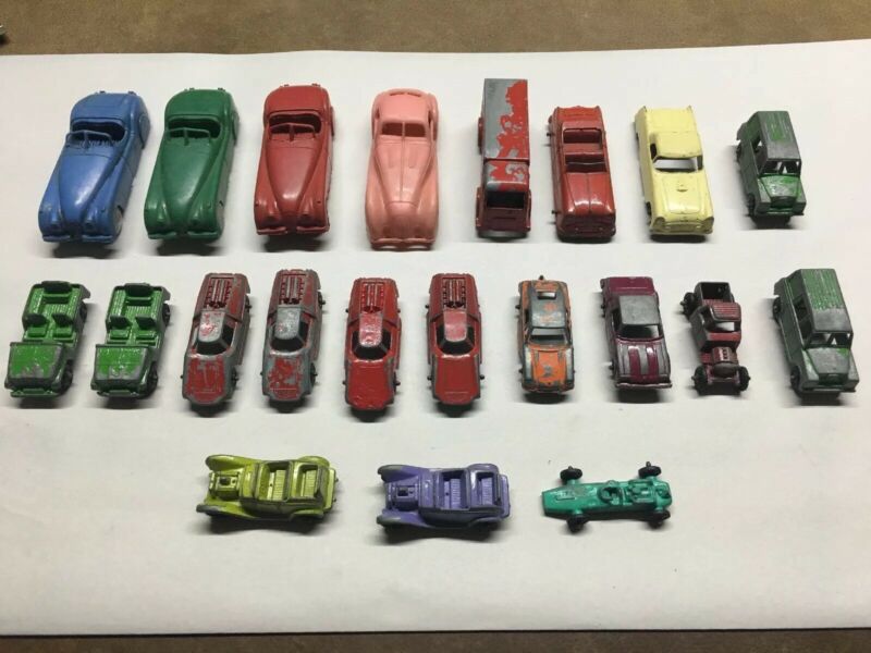 Vintage Tootsie Toy Midge Plastic Lot Of 23 Antique Vehicles Toy Cars ...
