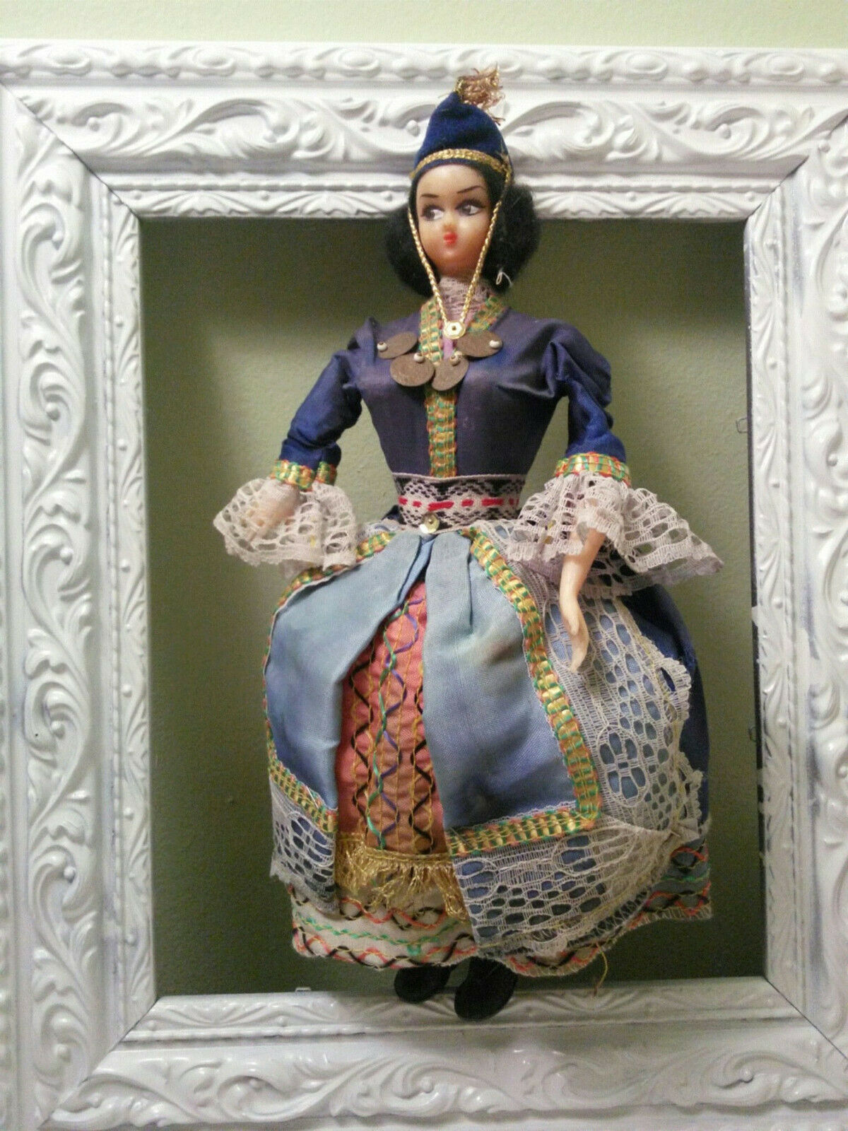 Antique doll, Arabic doll, collectible doll, old barbie like doll ...