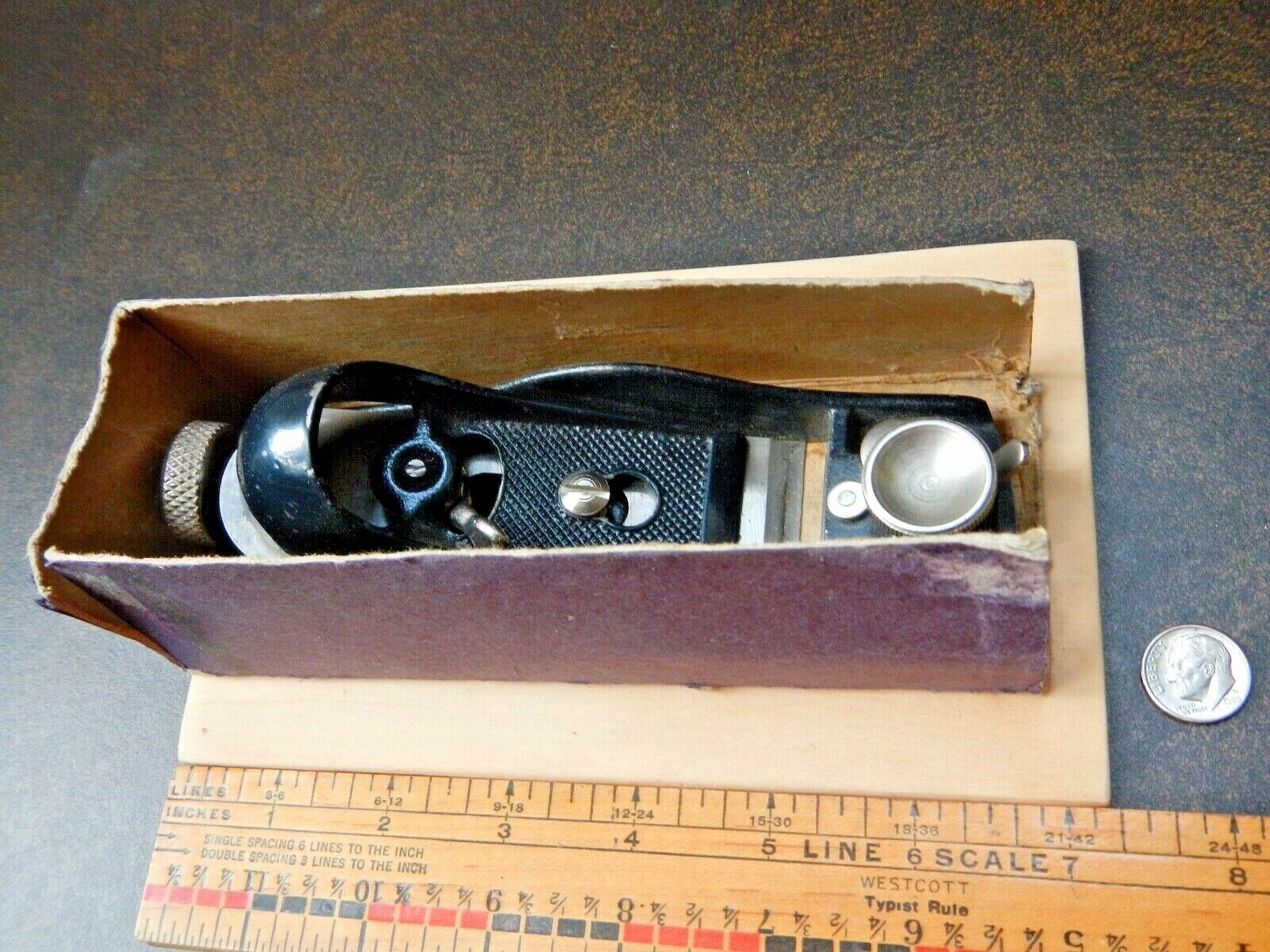 STANLEY No.601/2 Low Angle Block Plane W/ Adjustable Throat STANLEY