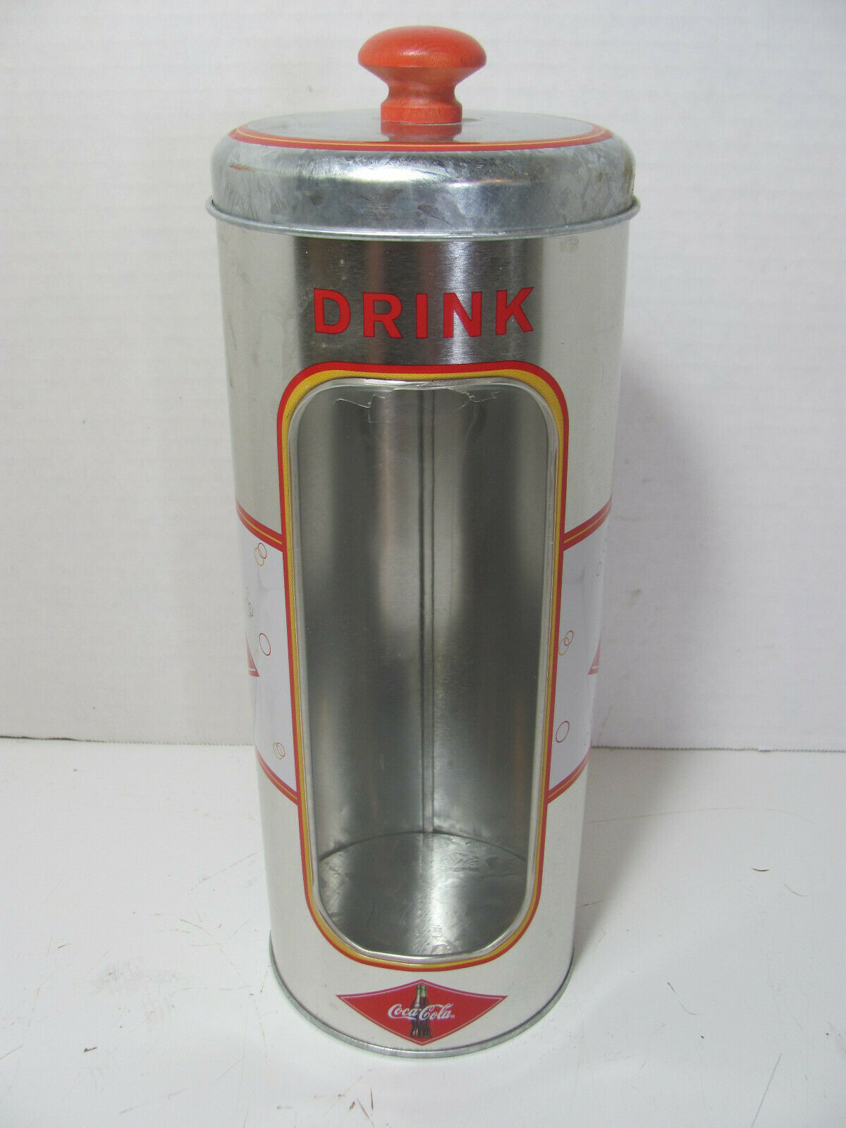 DRINK COCA COLA SODA STRAW HOLDER Antique Price Guide Details Page