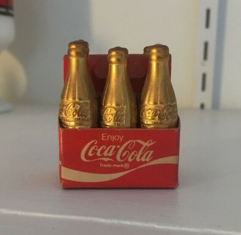 mini plastic coke bottles