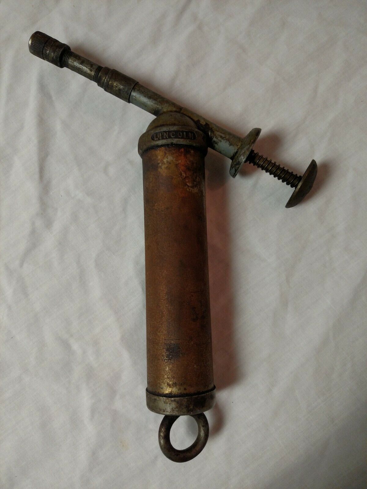 Vintage Lincoln mini Grease Gun Model 5958 Lubrigun Antique Price