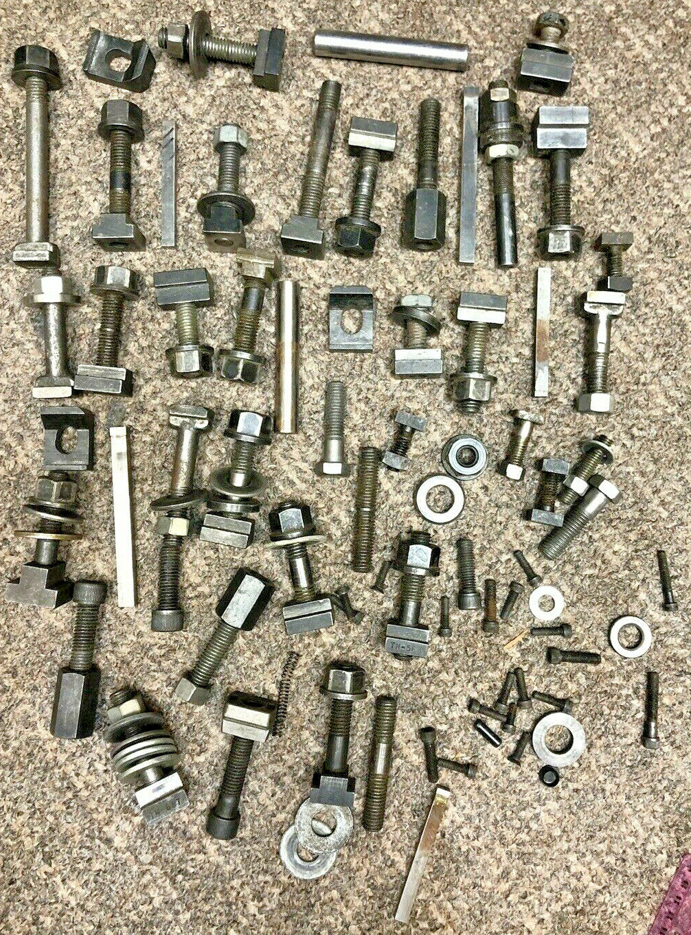 MACHINIST Milling, Hold Down Tooling, Clamps, Step Blocks, Tnuts