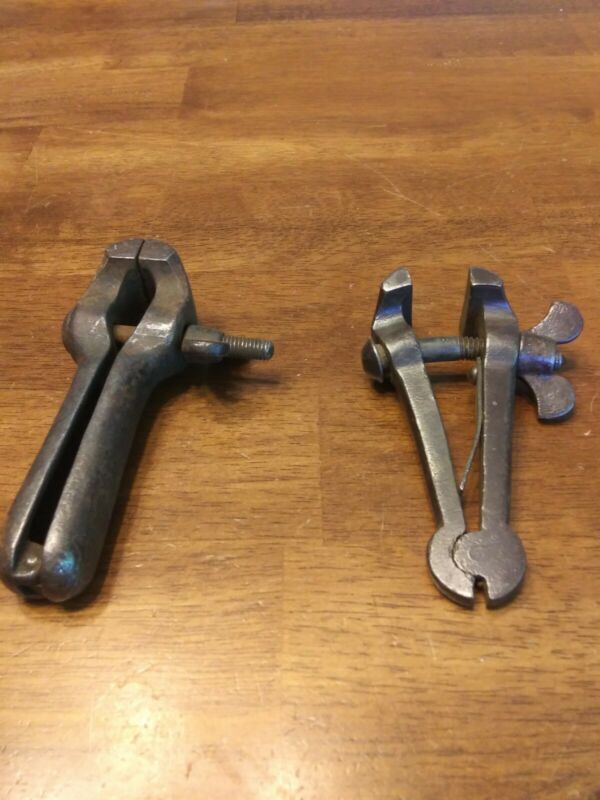 Vintage Jewelers or Gunsmith Vise / Clamps (2) Antique Price Guide